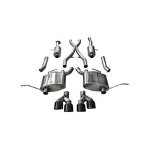 Load image into Gallery viewer, Corsa 2014-2021 Jeep Grand Cherokee 3.6L V6 Black Sport Cat-Back Exhaust Catback CORSA Performance
