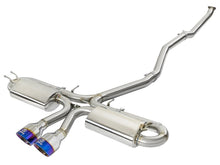 Load image into Gallery viewer, aFe Takeda 3in 304 SS Cat-Back Exhaust System w/ Blue Tips 2017 Honda Civic Si I4 1.5L (t) Catback aFe
