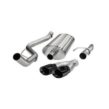 Load image into Gallery viewer, Corsa 2011-2014 Ford F-150 5.0L V8 Black Sport Cat-Back Exhaust Catback CORSA Performance
