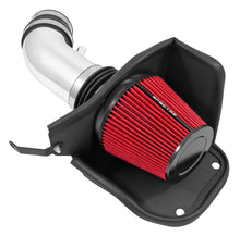 Load image into Gallery viewer, Spectre 12-18 Jeep Grand Cherokee V8-6.4L F/I Air Intake Kit - Polished w/Red Filter Cold Air Intakes Spectre
