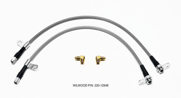 Wilwood Flexline Kit Front Mazda Miata 05-12 Brake Line Kits Wilwood