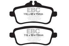 Load image into Gallery viewer, EBC 14+ Mercedes-Benz CLA45 AMG 2.0 Turbo Yellowstuff Rear Brake Pads Brake Pads - Performance EBC   

