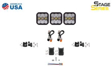 Load image into Gallery viewer, Diode Dynamics SS5 Pro Universal CrossLink 3-Pod Lightbar - White Combo Light Bars &amp; Cubes Diode Dynamics   
