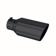 Load image into Gallery viewer, MBRP Universal Tip 8in OD Rolled End 5in Inlet 18in Length T304 - Black Tips MBRP

