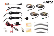 Load image into Gallery viewer, Diode Dynamics RGBW Engine Bay Strip Kit 2pc Multicolor Light Strip LED Diode Dynamics   
