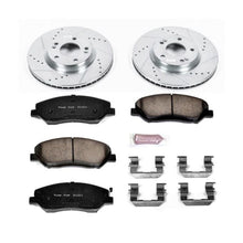 Load image into Gallery viewer, Power Stop 07-09 Hyundai Santa Fe Front Z23 Evolution Sport Brake Kit Brake Kits - Performance D&amp;S PowerStop   
