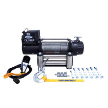 Load image into Gallery viewer, Superwinch 9500 LBS 12V DC 11/32in x 95ft Steel Rope Tiger Shark 9500 Winch Winches Superwinch
