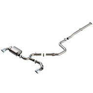 Borla 19-20 Hyundai Veloster N 2.0L I4 MT FWD 2DR 3in ATAK CatBack Exhaust w/ SS Tips Catback Borla