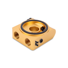 Load image into Gallery viewer, Mishimoto Oil Sandwich Plate w/ Rear-Mounted Thermostat Oil Filter Blocks Mishimoto

