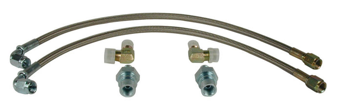 Wilwood Flexline Kit 64-72 Most GM 90 Degree Hose end Brake Line Kits Wilwood