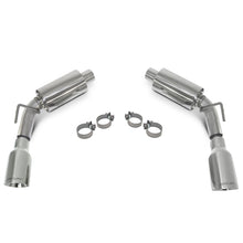 Load image into Gallery viewer, SLP 2010-2015 Chevrolet Camaro 6.2L LoudMouth II Axle-Back Exhaust w/ 4in Tips Axle Back SLP   
