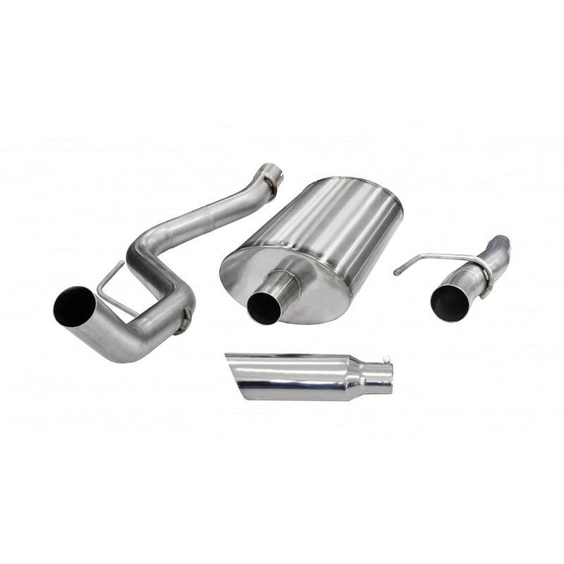 Corsa 2011-2014 Ford F-150 5.0L V8 Polished Sport Cat-Back Exhaust Catback CORSA Performance