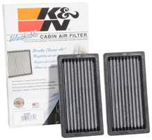 Load image into Gallery viewer, K&amp;N 08-12 Jeep Liberty V6-3.7L Cabin Air Filter (2 Per Box) Cabin Air Filters K&amp;N Engineering   
