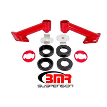 Load image into Gallery viewer, BMR 15-17 S550 Mustang Cradle Bushing Lockout Kit - Red Chassis Bracing BMR Suspension
