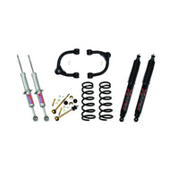 Skyjacker 3in Upper A-Arm Kit w/ Performance Struts Rear Coils & Black MAX Shocks Lift Kits Skyjacker