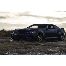 Load image into Gallery viewer, Oracle 16-18 Chevy Camaro RGB+W Headlight DRL Upgrade Kit - ColorSHIFT w/ BC1 Cntrl SEE WARRANTY Headlights ORACLE Lighting
