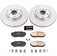 Power Stop 07-15 Mazda CX-9 Front Z17 Evolution Geomet Coated Brake Kit Brake Kits - Performance Blank PowerStop
