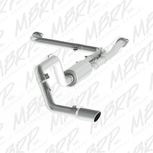 Load image into Gallery viewer, MBRP 2016+ Nissan Titan 5.6L XD 4in Tip 3in AL Cat Back Single Side Catback MBRP
