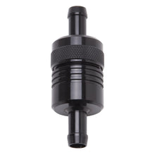 Load image into Gallery viewer, Edelbrock Fuel Filter Aluminum 3In X 01/ 1/8In 3/8In Inlet/Outlet Black Fuel Filters Edelbrock
