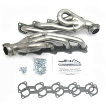 Load image into Gallery viewer, JBA 99-04 Ford Truck 6.8L 2V V10 w/o EGR 1-1/2in Primary Raw 409SS Cat4Ward Header Headers &amp; Manifolds JBA
