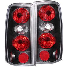 Load image into Gallery viewer, ANZO 2000-2006 Chevrolet Suburban Taillights Black Tail Lights ANZO
