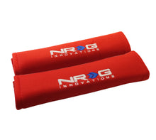 Load image into Gallery viewer, NRG Seat Belt Pads 2.7in. W x 11in. L (Red) Short - 2pc Seat Belts &amp; Harnesses NRG
