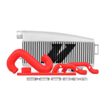 Load image into Gallery viewer, Mishimoto Subaru 02-07 WRX/04-07 STi Top-Mount Intercooler Kit - Powder Coated Silver &amp; Red Hoses Intercoolers Mishimoto
