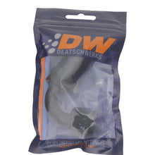 Load image into Gallery viewer, DeatschWerks 8 AN Female Flare Swivel 120-Degree Hose End CPE - Anodized Matte Black Fittings DeatschWerks
