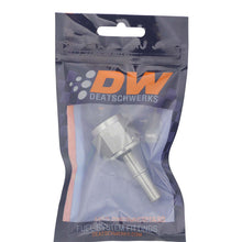 Load image into Gallery viewer, DeatschWerks 10AN Female Flare Swivel to 3/8in Male EFI Quick Disconnect - Anodized DW Titanium Fuel Components Misc DeatschWerks

