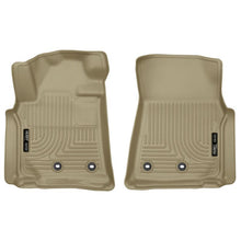 Load image into Gallery viewer, Husky Liners 13-16 Lexus LX570 / 13-16 Toyota Land Cruiser WeatherBeater Front Tan Floor Liners Floor Mats - Rubber Husky Liners
