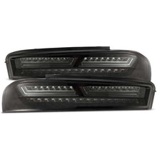 Load image into Gallery viewer, AlphaRex 16-18 Chevrolet Camaro PRO-Series LED Tail Lights Jet Black Tail Lights AlphaRex
