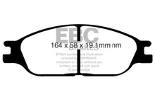 Load image into Gallery viewer, EBC 99-00 Ford Windstar 3.0 Ultimax2 Front Brake Pads Brake Pads - OE EBC   
