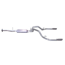 Load image into Gallery viewer, Gibson 07-09 Chevrolet Silverado 1500 LT 4.8L 2.5in Cat-Back Dual Split Exhaust - Stainless Catback Gibson
