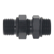 Load image into Gallery viewer, DeatschWerks 6AN ORB Male to 6AN ORB Male Swivel Adapter - Anodized Matte Black Fittings DeatschWerks
