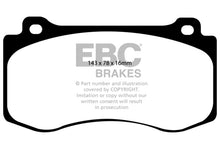 Load image into Gallery viewer, EBC 05-10 Chrysler 300C 6.1 SRT8 Redstuff Front Brake Pads Brake Pads - Performance EBC   
