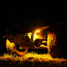 Load image into Gallery viewer, KC HiLiTES Cyclone V2 LED - Replacement Lens - Amber - 6-PK Light Bars &amp; Cubes KC HiLiTES
