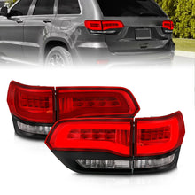 Load image into Gallery viewer, ANZO 2014-2016 Jeep Grand Cherokee LED Taillights Red/Clear Tail Lights ANZO
