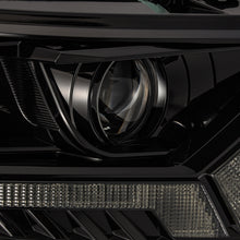 Load image into Gallery viewer, AlphaRex 2019+ Ford Ranger PRO-Series Proj Headlights Plank Style Alpha Black w/Seq Signal/DRL Headlights AlphaRex

