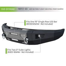 Load image into Gallery viewer, DV8 Offroad 2017+ Ford F-250/F-350/F-450 Front Bumper Bumpers - Steel DV8 Offroad
