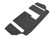 3D MAXpider 2016-2019 Mazda CX-9 Kagu 3rd Row Floormats - Black Floor Mats - Rubber 3D MAXpider   