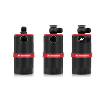 Load image into Gallery viewer, Mishimoto Universal Baffled Oil Catch Can - Red Oil Catch Cans Mishimoto
