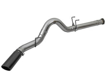 Load image into Gallery viewer, aFe Large Bore-HD 5in DPF Back 409 SS Exhaust System w/Black Tip 2017 Ford Diesel Trucks V8 6.7L(td) DPF Back aFe

