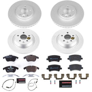 Power Stop 12-15 Land Rover Range Rover Evoque Front & Rear Eurostop Brake Kit Brake Kits - OE PowerStop   