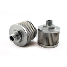 Load image into Gallery viewer, DeatschWerks Stainless Steel 8AN 100 Micron Universal Fuel Pump Pre-Filter Fuel Filters DeatschWerks
