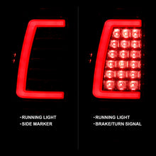 Load image into Gallery viewer, ANZO 1999-2002 Chevy Silverado 1500 LED Taillights Plank Style Chrome With Red/Clear Lens Tail Lights ANZO
