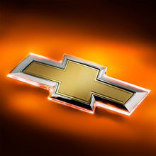 Load image into Gallery viewer, Oracle 16-19 Chevrolet Camaro Illuminated Bowtie - Amber SEE WARRANTY Light Accessories and Wiring ORACLE Lighting
