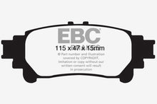 Load image into Gallery viewer, EBC 10+ Lexus RX350 3.5 (Japan) Greenstuff Rear Brake Pads Brake Pads - Performance EBC   
