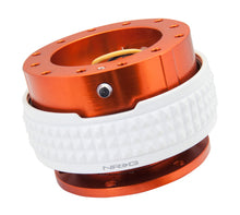 Load image into Gallery viewer, NRG Quick Release Kit - Pyramid Edition - Orange Body / Glow In The Dark Pyramid Ring Quick Release Adapters NRG
