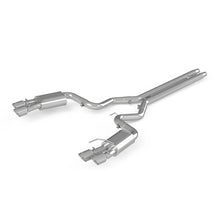 Load image into Gallery viewer, MBRP 18-19 Ford Mustang GT 5.0 3in Dual Split Rear AL Cat Back w/ Quad 4.0in Dual Wall Tips Catback MBRP
