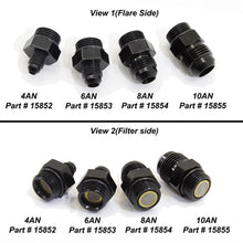 Load image into Gallery viewer, Nitrous Express 4AN to 8AN Orb Filter Fitting for Lightning 375 Fittings Nitrous Express
